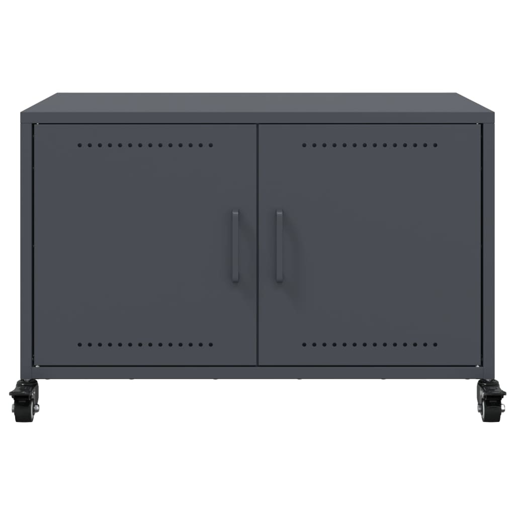 TV-Schrank Anthrazit 68x39x43,5 cm Stahl