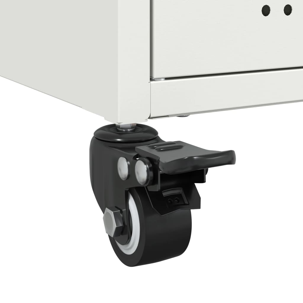 Sideboard Weiß 68x39x72 cm Stahl