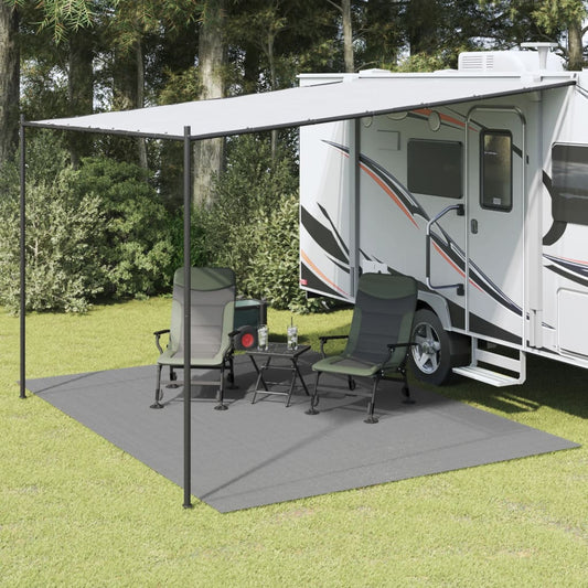 Zeltteppich Anthrazit 4x3 m