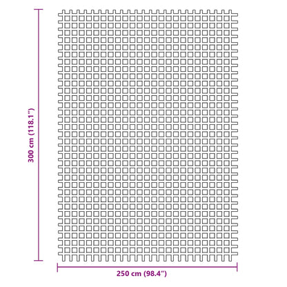 Zeltteppich Grün 3x2,5 m
