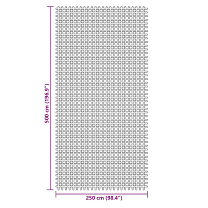Zeltteppich Grün 5x2,5 m