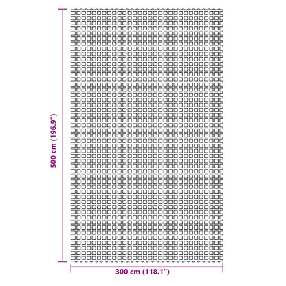 Zeltteppich Grün 5x3 m