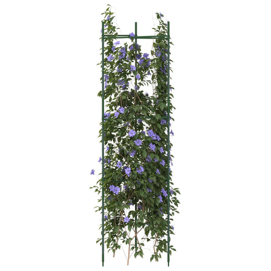 Tomatenkäfige 4 Stk. 116 cm Stahl und PP