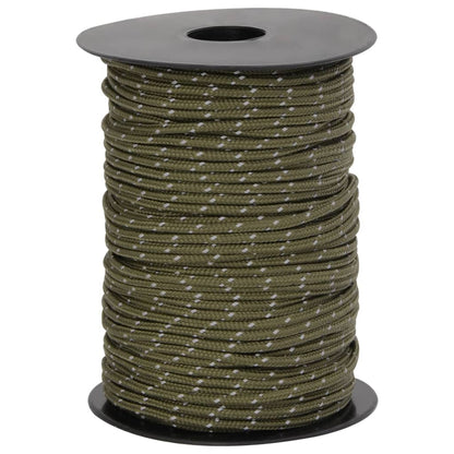 Teltreb Reflekterende med rebstrammere 50 m 3 mm