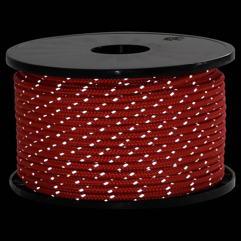 Teltreb Reflekterende med rebstrammere 50 m 5 mm