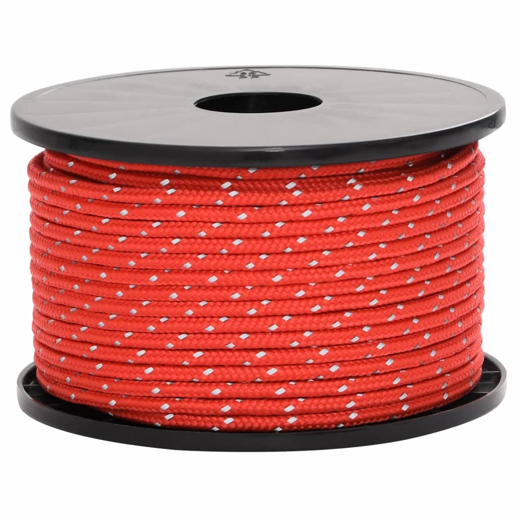 Teltreb Reflekterende med rebstrammere 50 m 5 mm