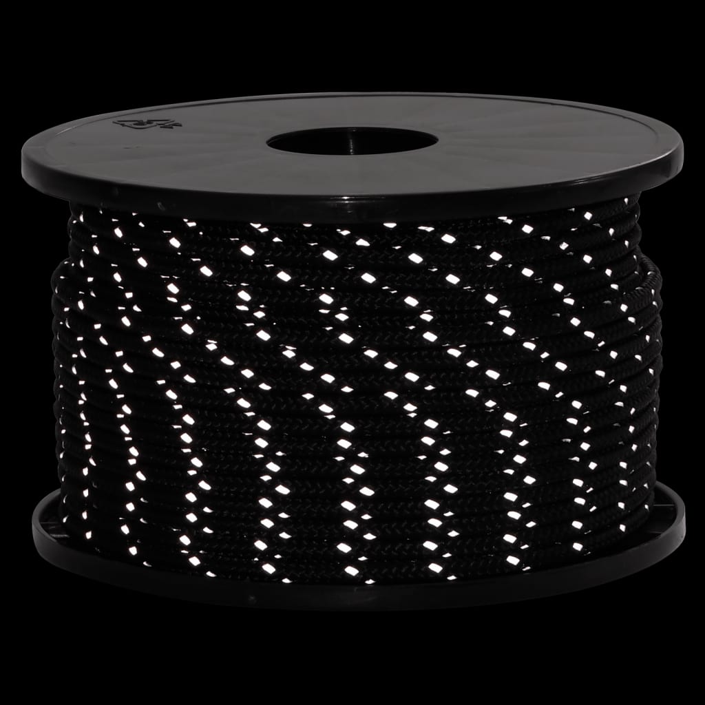 Teltreb Reflekterende med rebstrammere 50 m 5 mm