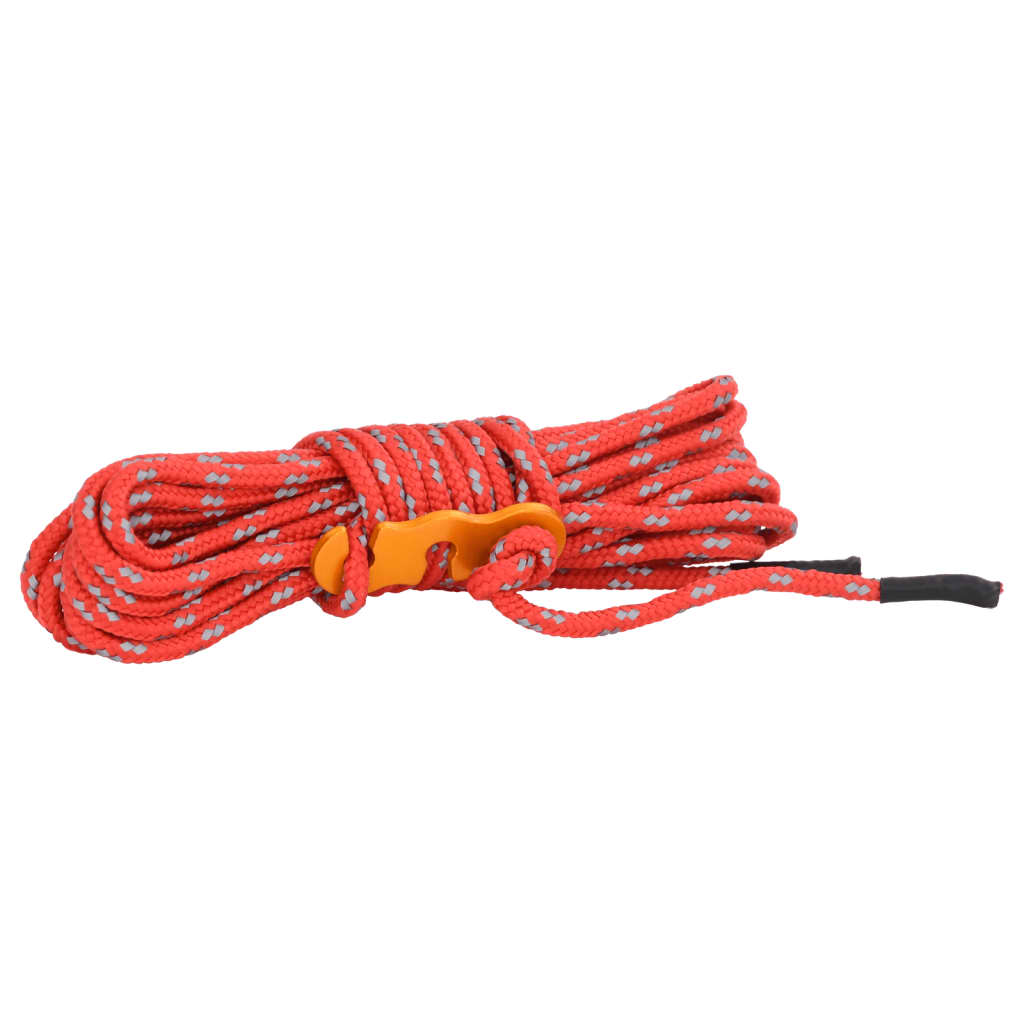 Teltreb med rebstrammere 8 stk. Reflekterende 4 m 4 mm