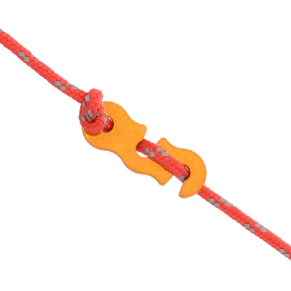 Teltreb med rebstrammere 8 stk. Reflekterende 4 m 4 mm