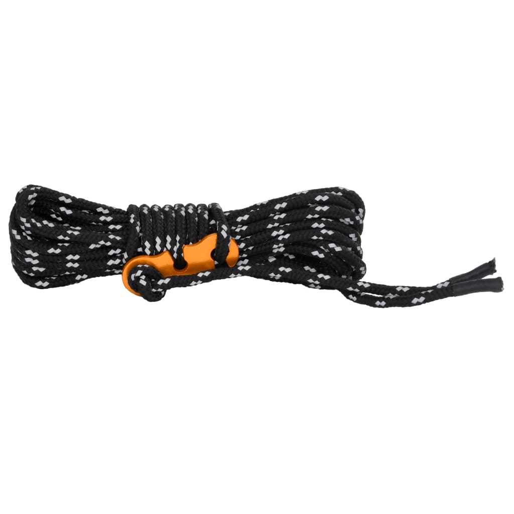 Teltreb med rebstrammere 8 stk. Reflekterende 4 m 4 mm