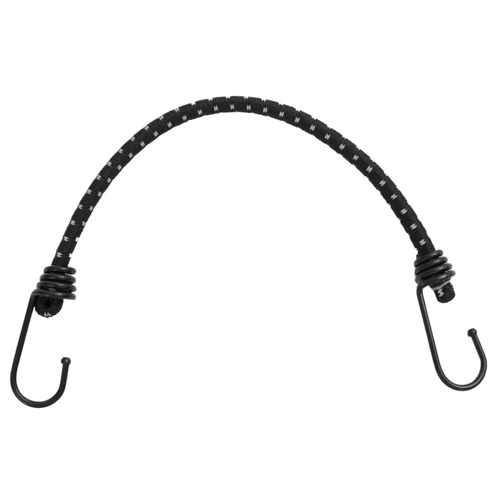 Gummiseile Reflektierend mit Haken 10 Stk. 38 cm