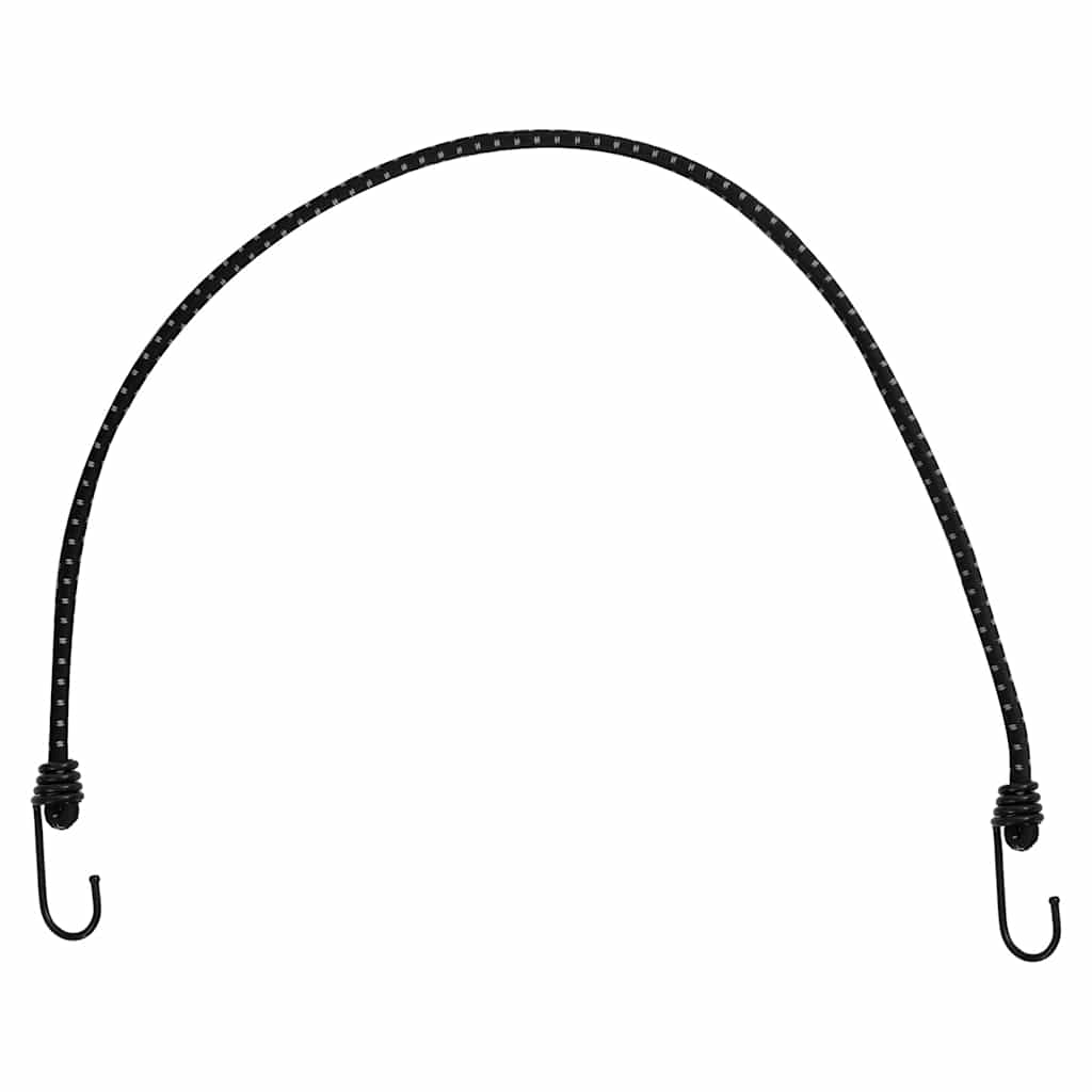 Gummiseile Reflektierend mit Haken 10 Stk. 88 cm