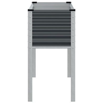 Pflanzkübel Anthrazit 100x45x90 Stahl
