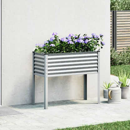 Pflanzkübel 100x45x90 cm Verzinkter Stahl