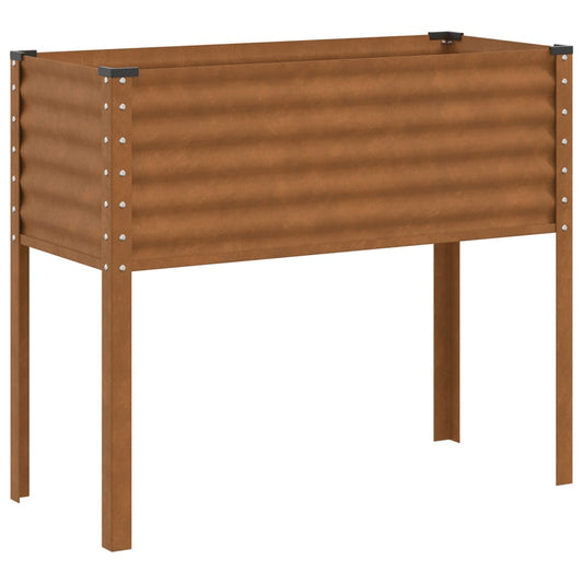 Pflanzkübel 100x45x90 cm Wetterfester Stahl