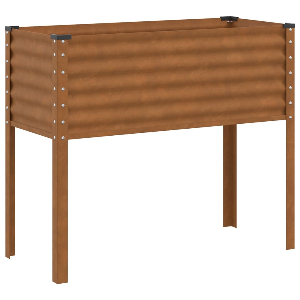 Pflanzkübel 100x45x90 cm Wetterfester Stahl