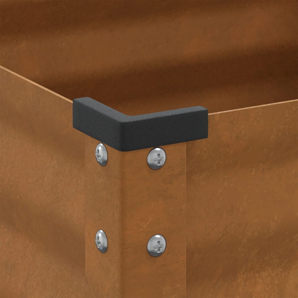 Pflanzkübel 100x45x90 cm Wetterfester Stahl