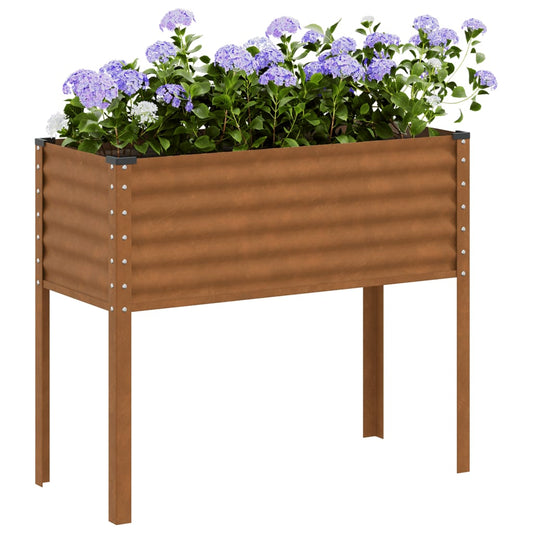 Pflanzkübel 100x45x90 cm Wetterfester Stahl