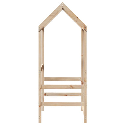 Dach für Kinderbett 108x70x176,5 cm Massivholz Kiefer