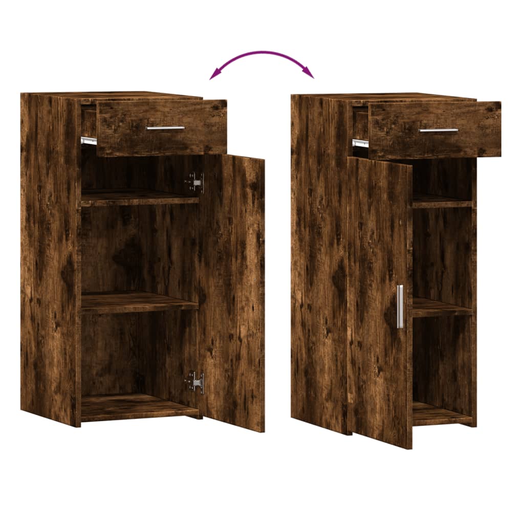 Skænk røget eg 40x42,5x93 cm træmateriale