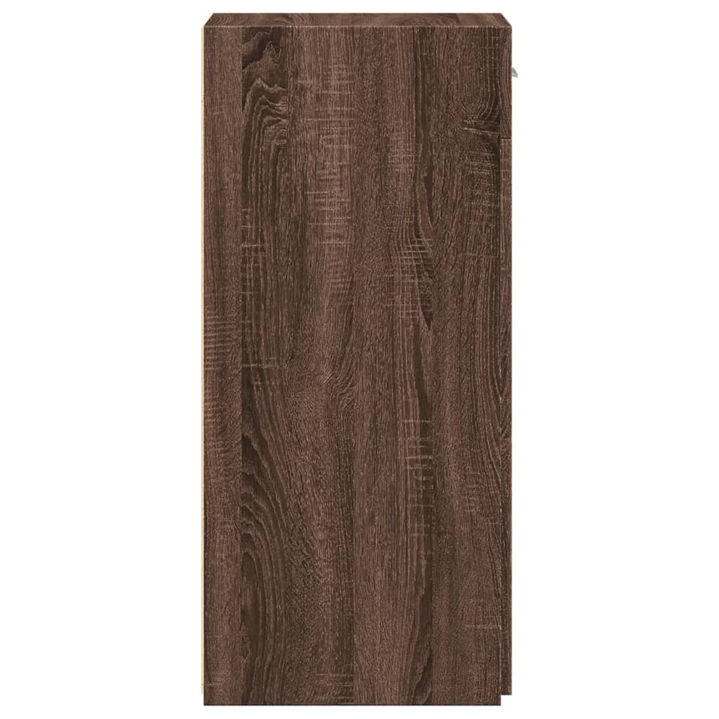 Skænk Brun Eg Look 40x42,5x93 cm Træmateriale
