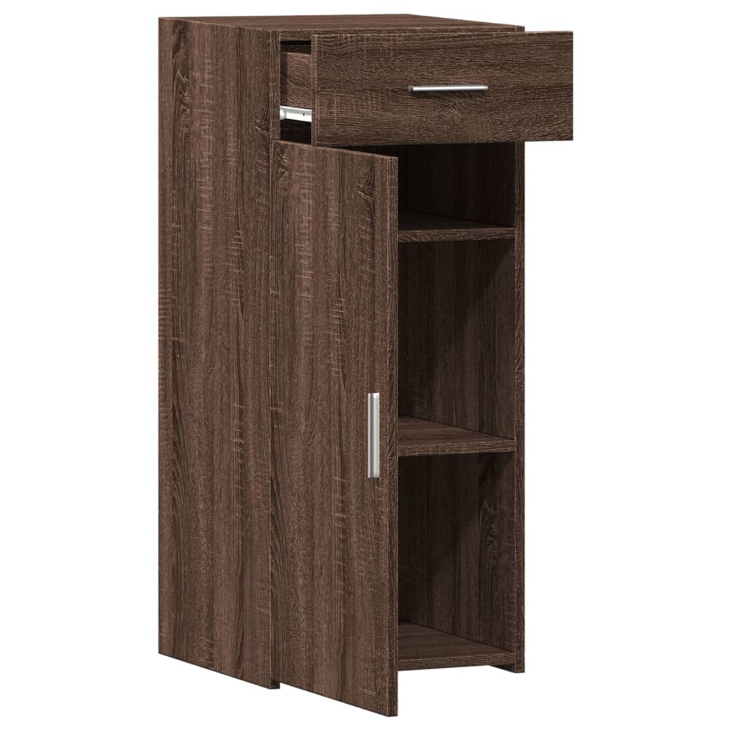 Skænk Brun Eg Look 40x42,5x93 cm Træmateriale