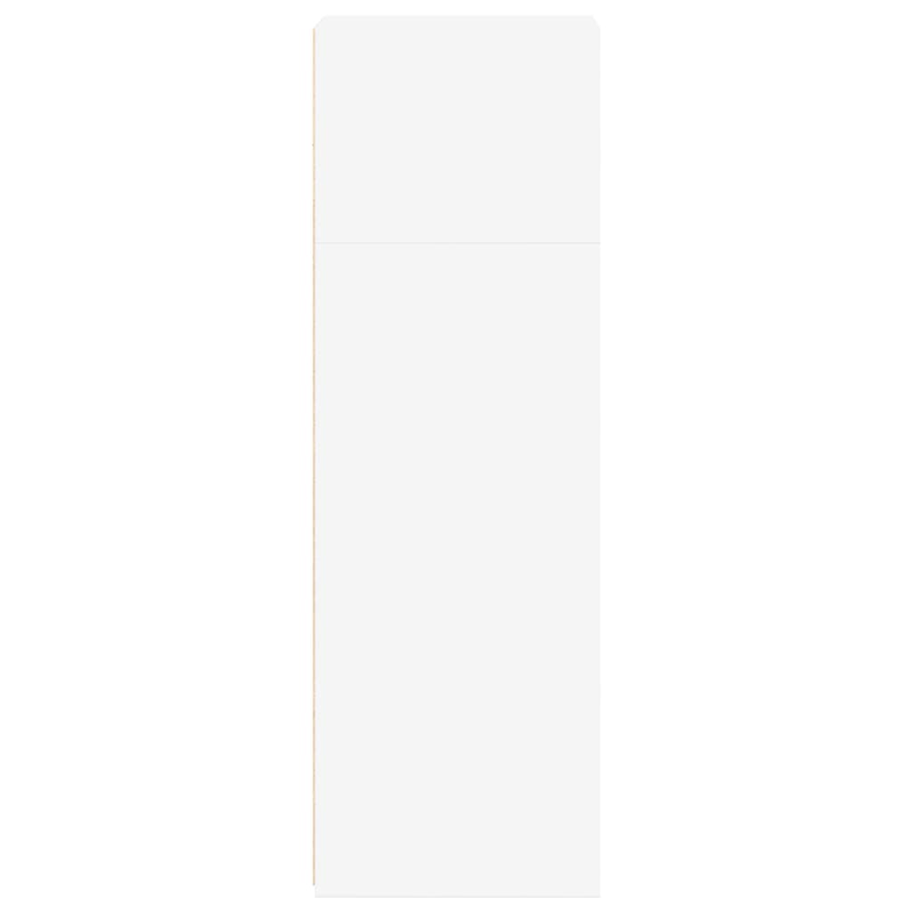 Highboard Weiß 40x41x124 cm Holzwerkstoff