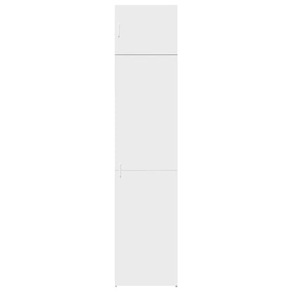 Hochschrank Schmal Weiß 50x42,5x225 cm Holzwerkstoff