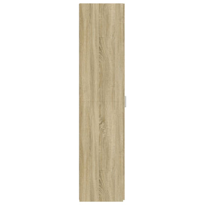 Highboard Sonoma-Eiche 50x42,5x185 cm Holzwerkstoff