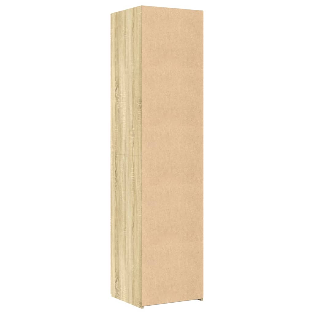 Highboard Sonoma-Eiche 50x42,5x185 cm Holzwerkstoff