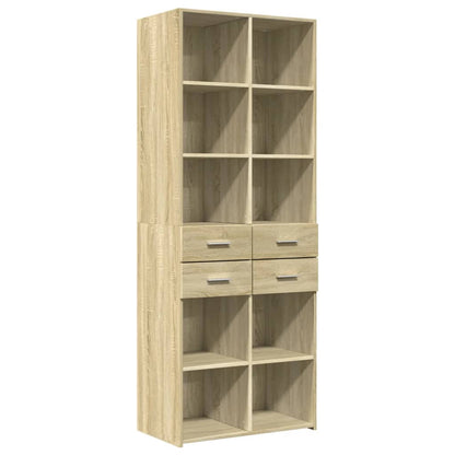 Highboard Sonoma eg 70x42,5x185 cm træmateriale