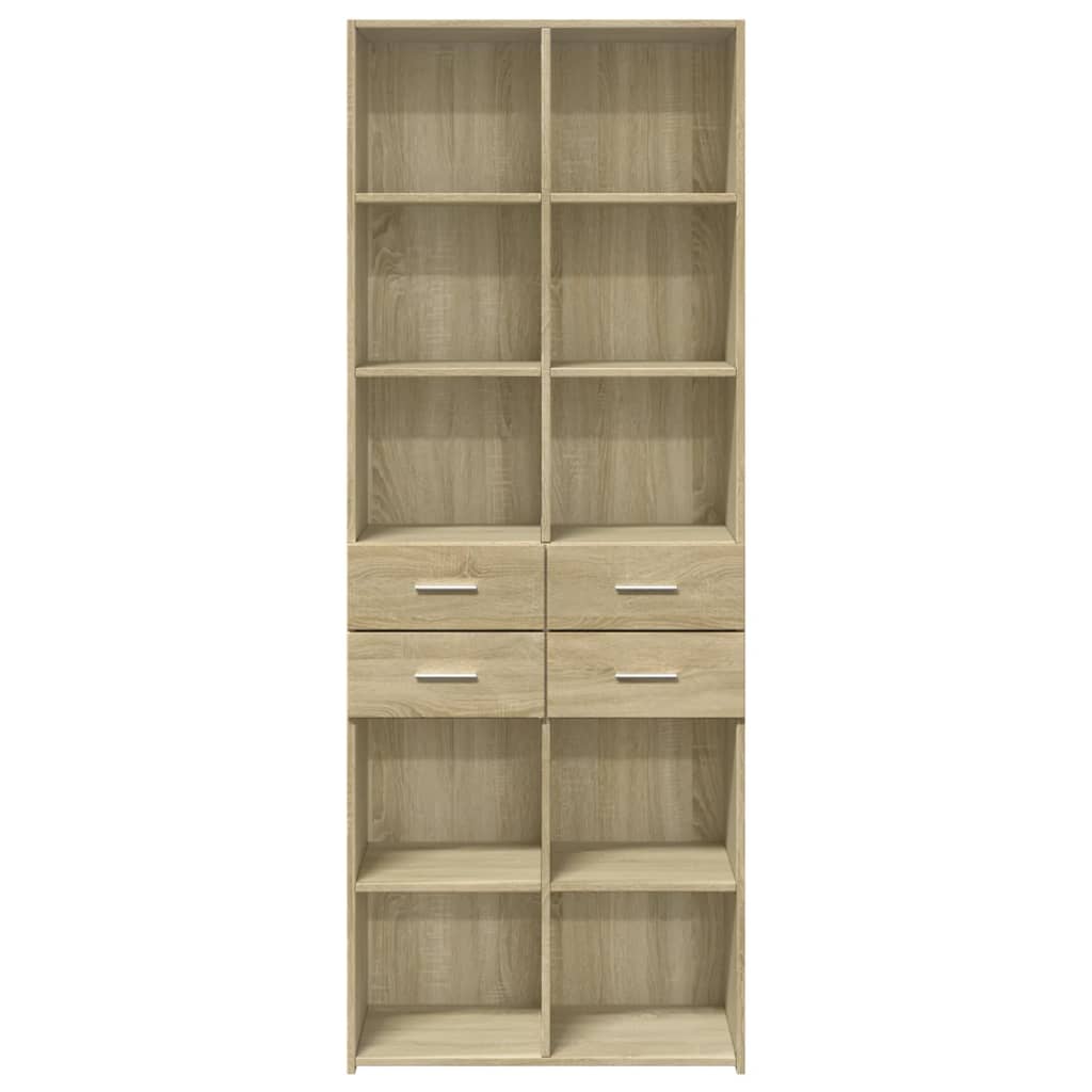 Highboard Sonoma eg 70x42,5x185 cm træmateriale