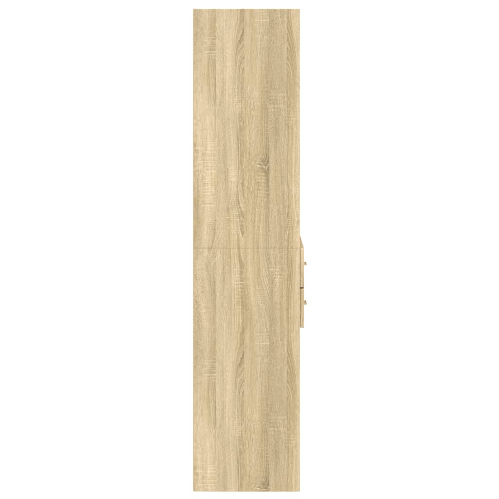 Highboard Sonoma eg 70x42,5x185 cm træmateriale