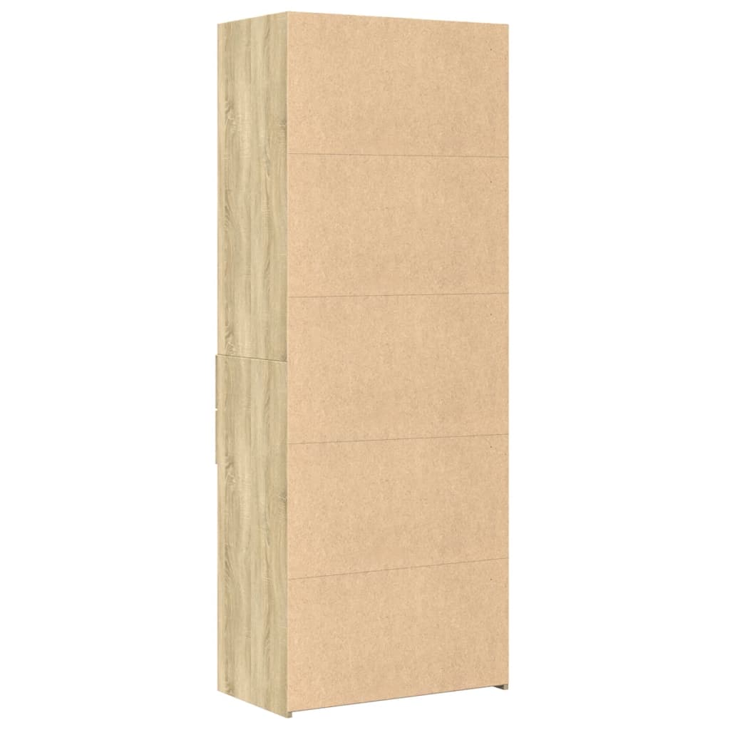 Highboard Sonoma eg 70x42,5x185 cm træmateriale
