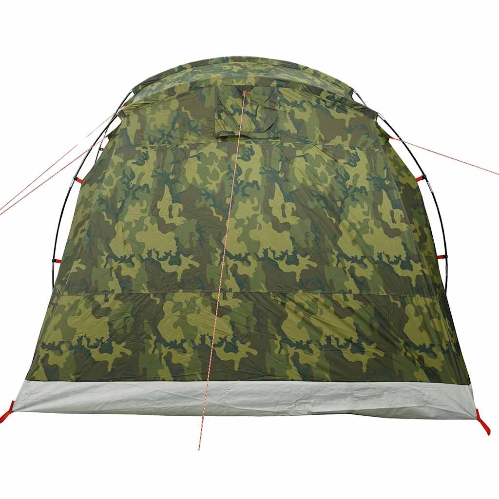 Tunnelzelt 4 Personen Camouflage Wasserdicht