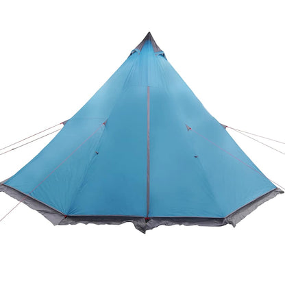 Tipi-Familienzelt 8 Personen Blau Wasserdicht