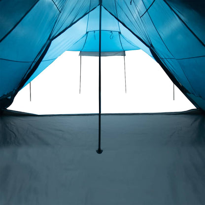 Tipi-Familienzelt 8 Personen Blau Wasserdicht