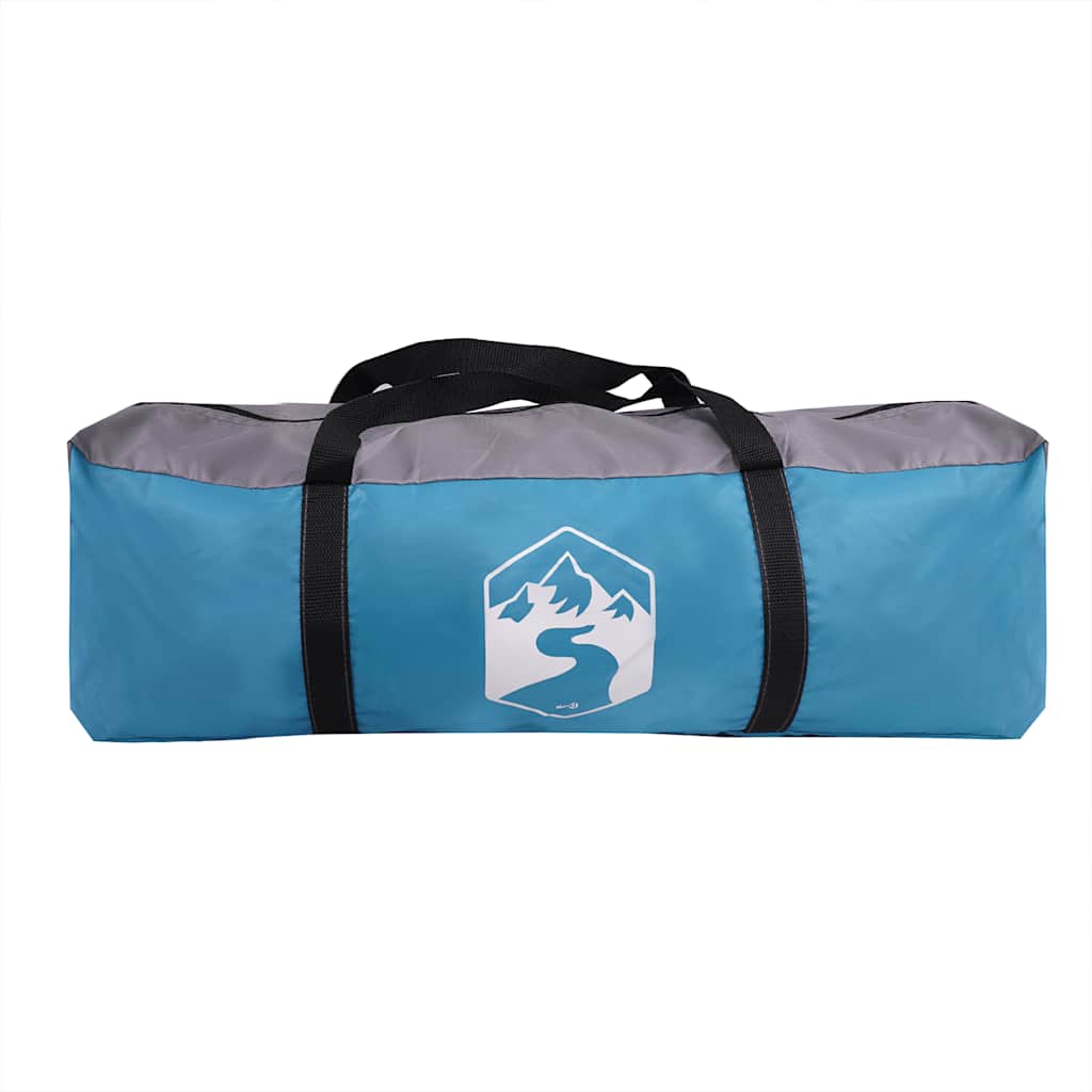 Tipi-Familienzelt 8 Personen Blau Wasserdicht