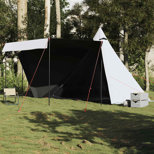 Tipi-Familienzelt 8 Personen Weiß Verdunkelt Wasserdicht