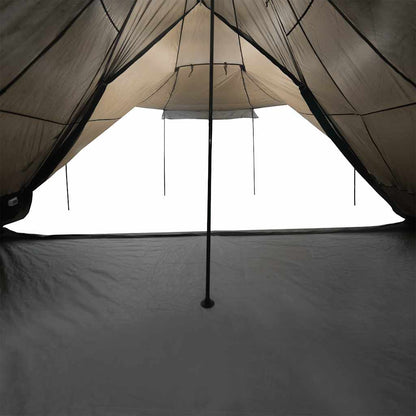 Tipi-Familienzelt 8 Personen Braun Wasserdicht