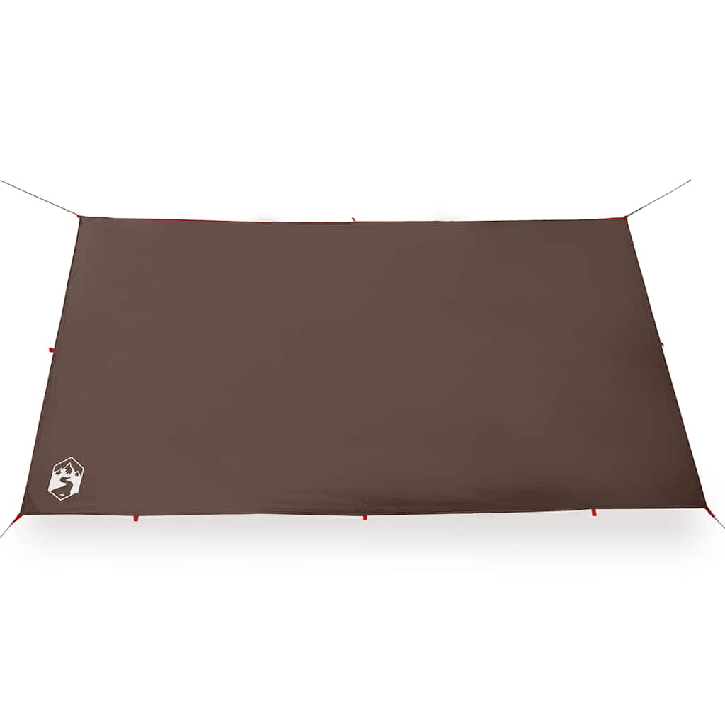 Tarp Braun 366x306 cm Wasserdicht