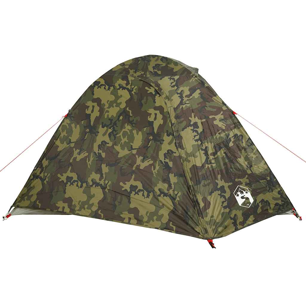 Kuppelzelt 4 Personen Camouflage Wasserdicht