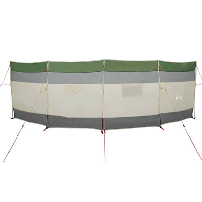 Camping-Windschutz Grün 510x153 cm Wasserdicht