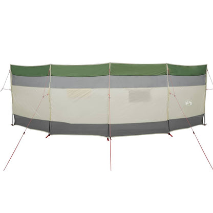 Camping-Windschutz Grün 510x153 cm Wasserdicht