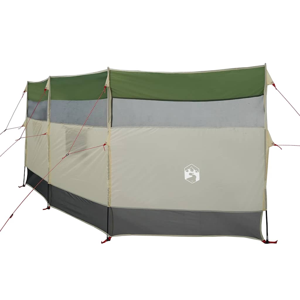 Camping-Windschutz Grün 510x153 cm Wasserdicht