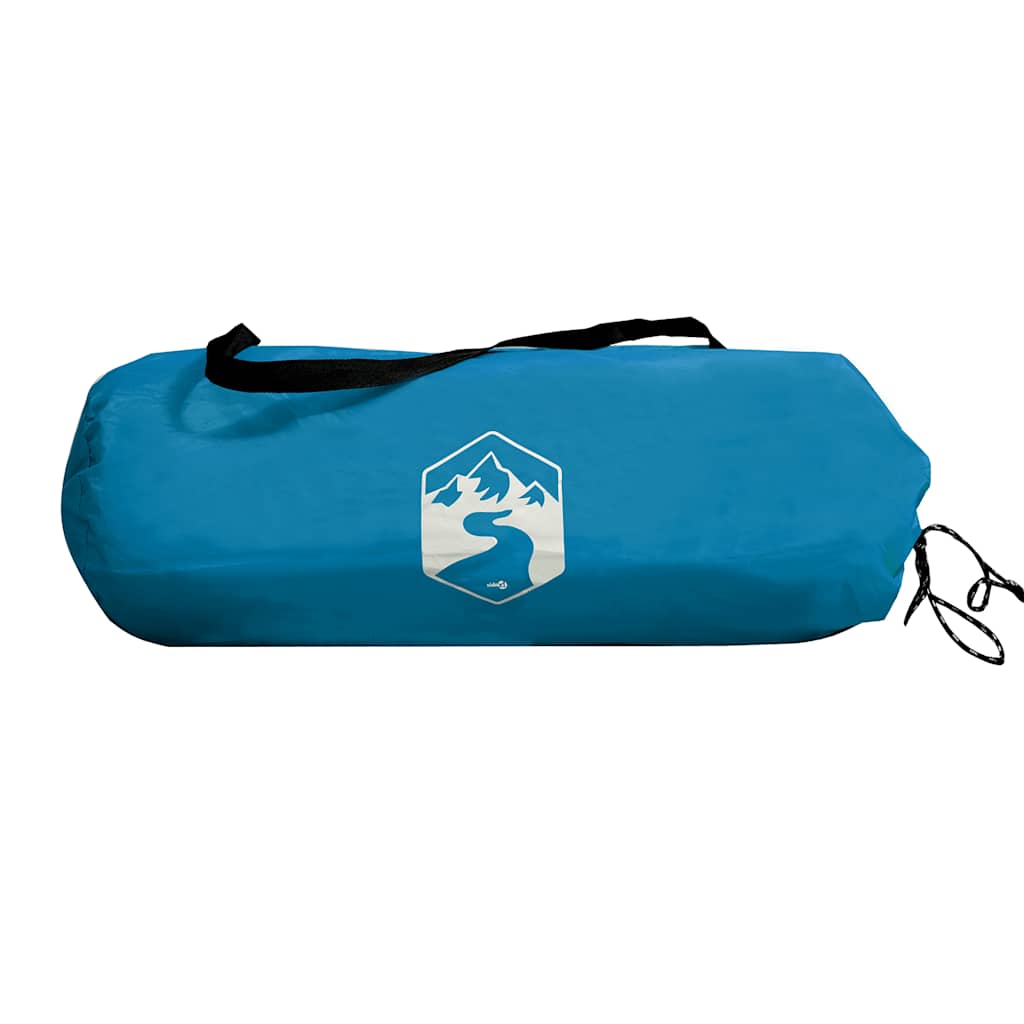 Camping-Windschutz Blau 510x153 cm Wasserdicht