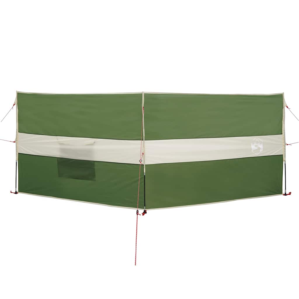 Camping-Windschutz Grün 344x120 cm Wasserdicht