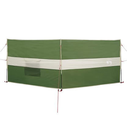 Camping-Windschutz Grün 344x120 cm Wasserdicht