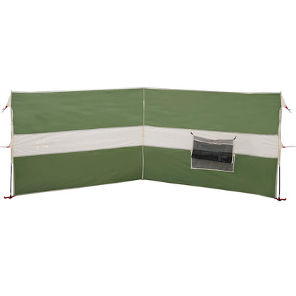 Camping-Windschutz Grün 344x120 cm Wasserdicht