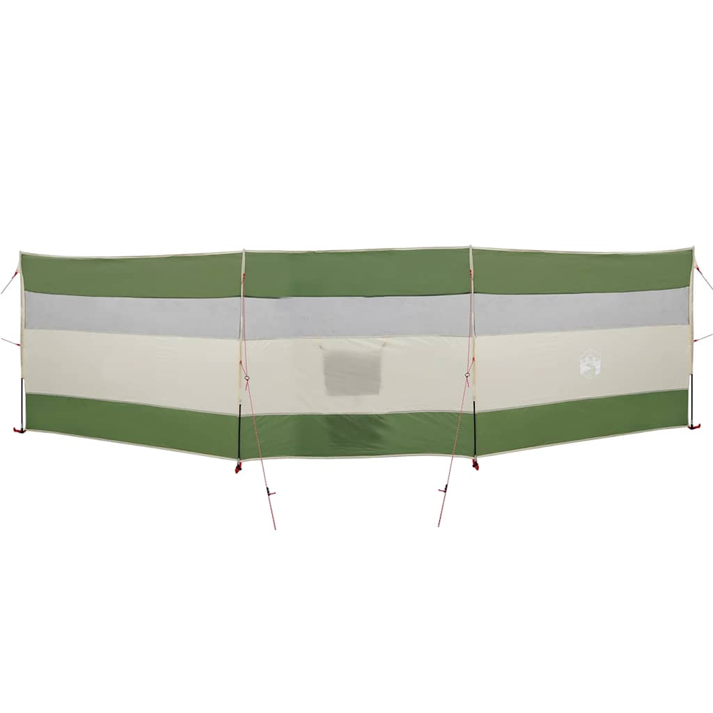Camping-Windschutz Grün 508x130 cm Wasserdicht